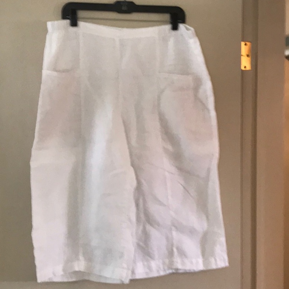 J Jill linen capri pants